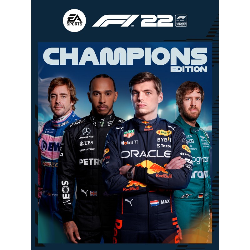 سی دی کی اشتراکی F1 22 Champions Edition 